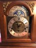 Vintage Seth Thomas Shelf Clock Strike & Chime Moon Phases New Movement Installed Works