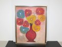 Mid Century Modern Oil Painting, Signed & Dated RMG 4/20/56