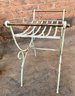 Wrought Iron Cart With Metal Handles