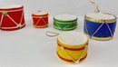 Vintage Felt Drum Ornaments (7)