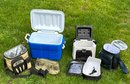 Assorted Coolers - Soft And Hard Cases