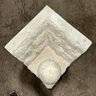 Very Cool Corner Stone Accent Table Base By MAGNUSSEN PRESIDENTIAL