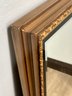 A Gorgeous, Quality Beveled Mirror In An Elegant Gilt Frame, Vintage