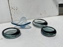 Modern Art Glass Vessels - Unsigned