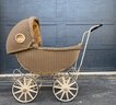Heywood Wakefield Style - Wicker Baby Doll Carriage Buggy