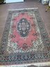Vintage Oriental Area Rug  Carpet, Measures 83' X 135' (3)