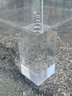 A Vintage Modern Lucite Coffee Table