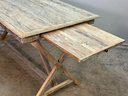 Reclaimed Elm Palma Desk With Pull Out Extenders