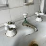 An Original Standard Brand Wall Mounted Porcelain Sink - Bath 2B