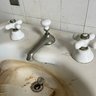 A Standard Vintage Brand Wall Mounted Sink - Bath 2