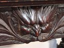 Beautiful R J HORNER Antique Hand Carved Mahogany Library Table / Desk - Northwind - Estate Fresh - Amazing !
