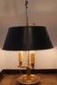 Early 19th Century French Bouillotte Lamp With Black Tole Shade. Look These Lamps Up On 1stdibs
