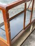 An Early 20th Century Oak And Glass Display Case