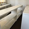 A Trio Of Wood Open Shelf/storage Units - Sun Room