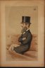 Antique Framed VANITY FAIR Framed Print Of The Duke Of Bedford By Thomas Gibson Bowles 1874