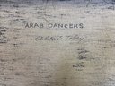 48x32 - Title: 'Arab Dancers' - Acrylic On Canvas - Signed Alton S. Tobey