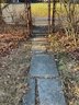 A 94' Curved Vintage Bluestone Pathway * Set In Dirt*