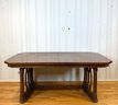 Beautiful Vintage Dining Table With (2) 18inch Leaves
