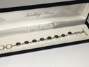 Fantastic Brand New 925 / Sterling Silver Toggle Bracelet With Highly Polished Labradorite - New Never Worn