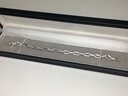 Brand New 925 / Sterling Silver Paper Clip Bracelet - NEVER WORN - Made In Italy - Never Worn - 7-1/2' Long