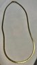 ITALIAN GOLD OVER STERLING SILVER 20' CHAIN NECKLACE NICE
