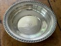 Antique Wallace Hallmarked Gadroon Style Sterling Silver Bowl (4.670 Troy Ou.)