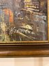 Original Impressionist Abstract Oil On Canvas - Artist Signed Kiemt