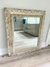 Antique White Washed Mirror
