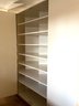 A Built In Room Divider Cabinet - Accordion Back - Flat Front