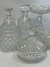 Nice Collection Of Cut Glass Decorative Items