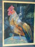 'The Rooster' Pencil Signed Lithograph By Camile Hilaire. ( French 1916-2004)