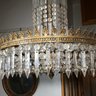 Fabulous Large French Empire Style Crystal Chandelier - Fantastic Unusual Style - Working Condition !