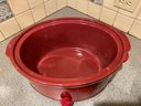 Red Crock Pot Model SCV700-R - Tested And Working