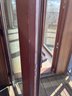 A Custom SI Window Brand - Wood Trimmed Thermopane Glass Exterior Door - FR