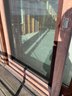 A Custom Made SI Window Brand Wood Framed Thermopane Sliding Glass Door -primary