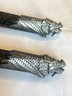 Japanese Daggers/ Possible Letter Openers With Dragon Heads Made Of 440 Steel