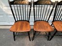Vintage Set Of 4 Hitchcock Chairs