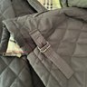 A Womens Burberry Quilted Jacket In Black - Size M