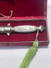 Asian Metal And Enamel Boading Balls And Letter Opener