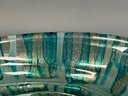 Hand Decorated Italian Glass Platter