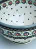 Handmade Polish Pottery Bowl