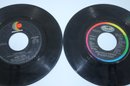 4 Vinyl Records 45RPM Including The Police & Johnny Nash