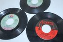 3 Vinyl Records 45RPM Including Aretha Franklin