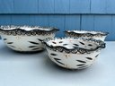 Temptations 'Old World' Hand Painted & Hand Crafted Serving/Mixing Bowls