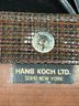 Hans Koch Ltd. Crossover Purse With Brass Hardware