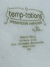 Temptations 'Old World' Hand Painted & Hand Crafted Serving Dishes
