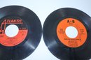 4 Vinyl Records 45RPM Including Stevie Wonder & Al Green