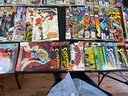MIXED LOT OF COMIC BOOKS INCLUDES MARVEL AND DC, 40 PLUS