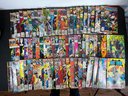 MIXED LOT OF COMIC BOOKS INCLUDES MARVEL AND DC, 40 PLUS