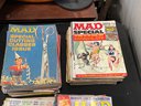 50 PLUS ISSUES OF MAD MAGAZINE FROM THE '70S - '90S
